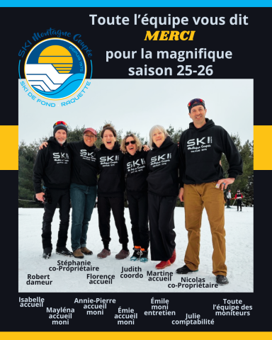 Ski Montagne coupée – Ski de fond et raquette 